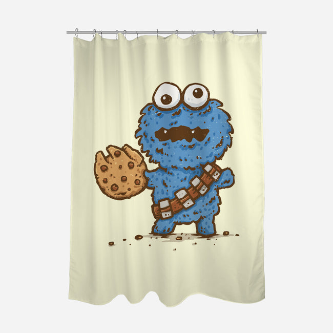 Don't Feed The Wookiee Monster-None-Polyester-Shower Curtain-kg07