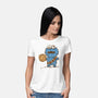 Don't Feed The Wookiee Monster-Womens-Basic-Tee-kg07