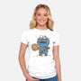 Don't Feed The Wookiee Monster-Womens-Fitted-Tee-kg07