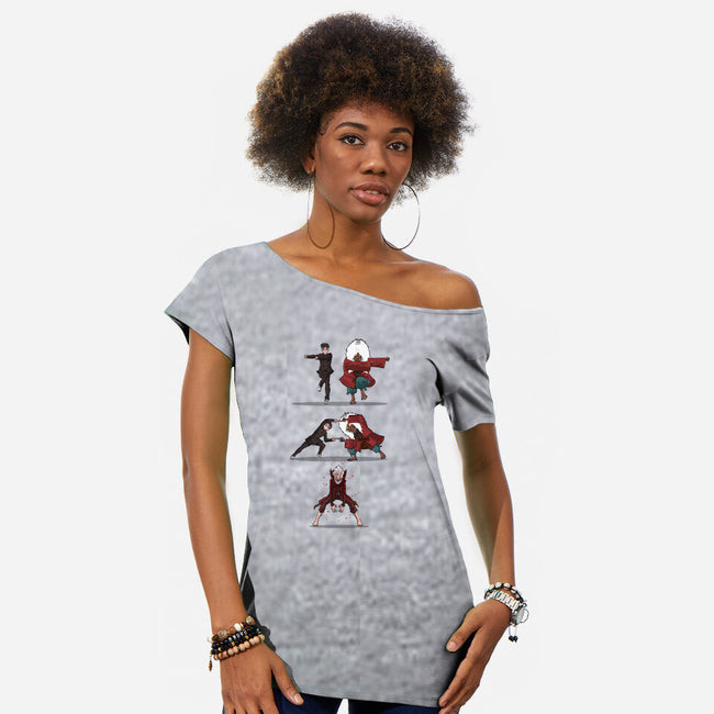 Turbo Fusion-Womens-Off Shoulder-Tee-zascanauta