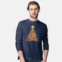 Reindeer Xmas Tree-Mens-Long Sleeved-Tee-Vallina84