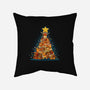 Reindeer Xmas Tree-None-Removable Cover w Insert-Throw Pillow-Vallina84