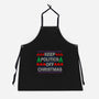 Keep Politics Off Christmas-Unisex-Kitchen-Apron-Boggs Nicolas