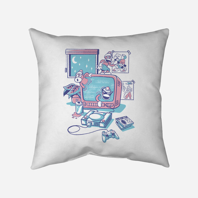 Carefree Days-None-Removable Cover w Insert-Throw Pillow-Henrique Torres