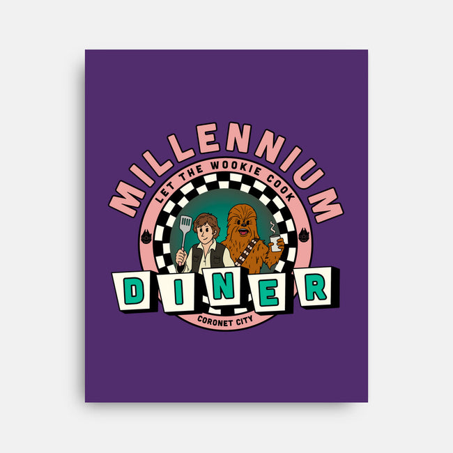 Millennium Diner-None-Stretched-Canvas-milasneeze