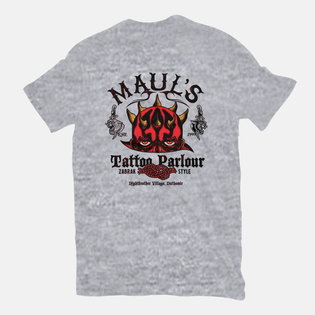 Maul's Tattoo Parlour-Womens-Basic-Tee-Arinesart