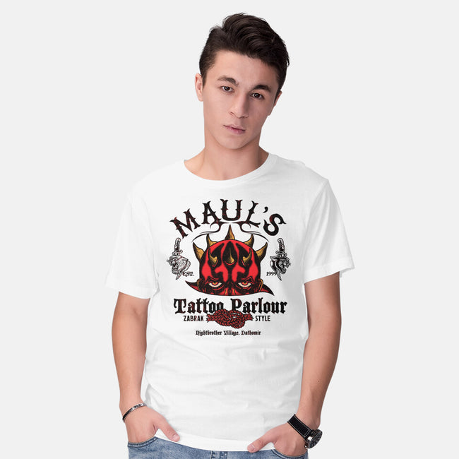 Maul's Tattoo Parlour-Mens-Basic-Tee-Arinesart