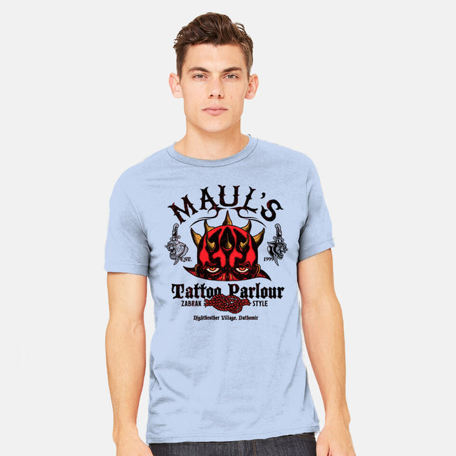 Maul's Tattoo Parlour-Mens-Heavyweight-Tee-Arinesart