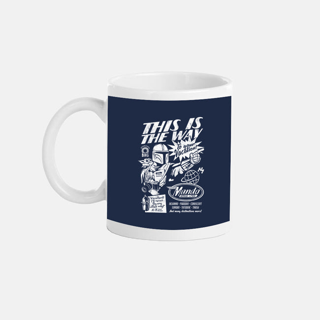 Mando Space Lines-None-Mug-Drinkware-Arinesart