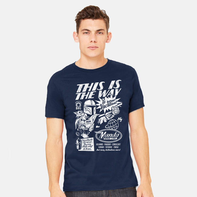 Mando Space Lines-Mens-Heavyweight-Tee-Arinesart