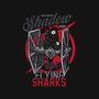 Flying Sharks-Unisex-Baseball-Tee-Arinesart