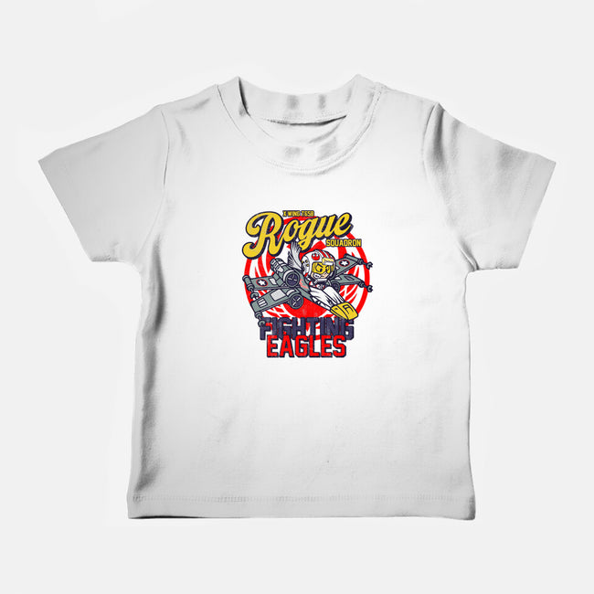 Fighting Eagles-Baby-Basic-Tee-Arinesart