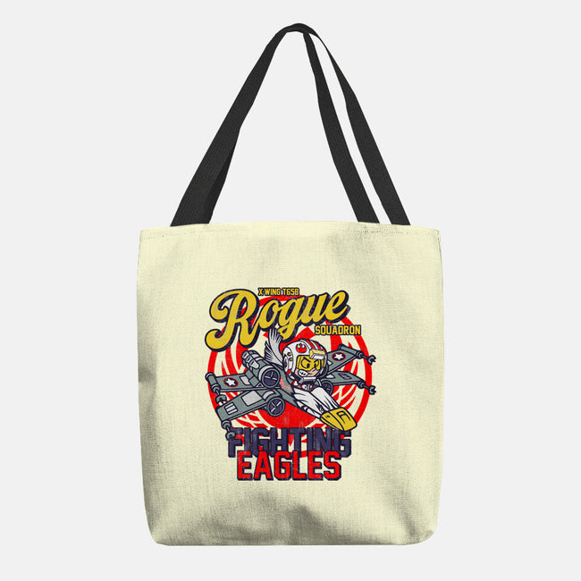 Fighting Eagles-None-Basic Tote-Bag-Arinesart