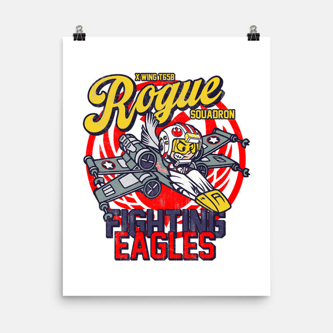 Fighting Eagles-None-Matte-Poster-Arinesart