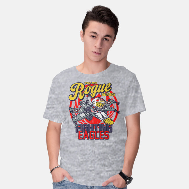 Fighting Eagles-Mens-Basic-Tee-Arinesart