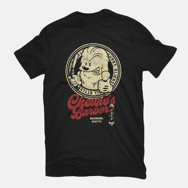 Chewie's Barber Shop-Mens-Basic-Tee-Arinesart