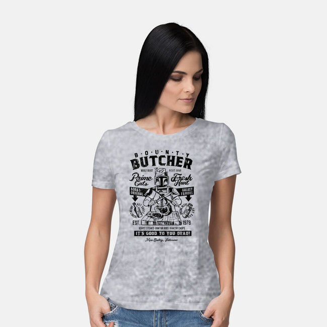 Bounty Butcher-Womens-Basic-Tee-Arinesart