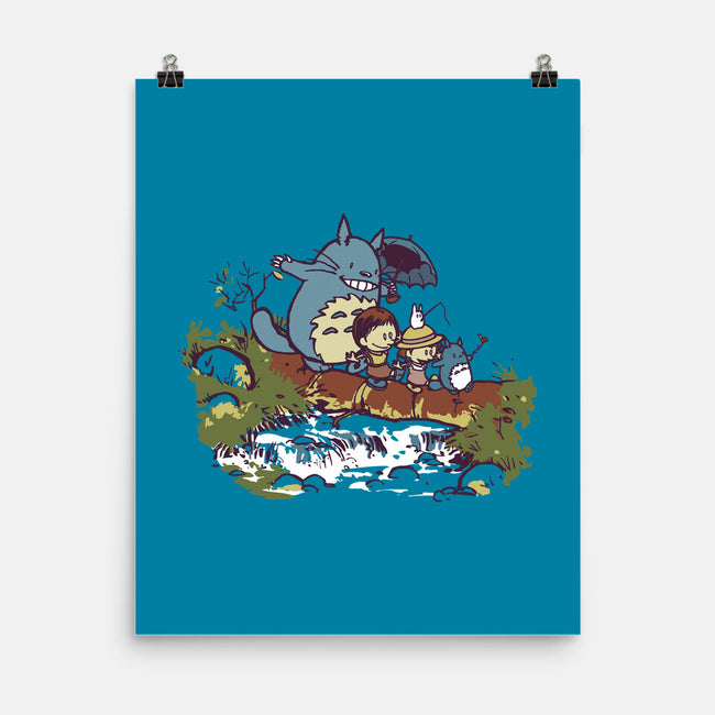 Neighbor And Friends-None-Matte-Poster-Arinesart