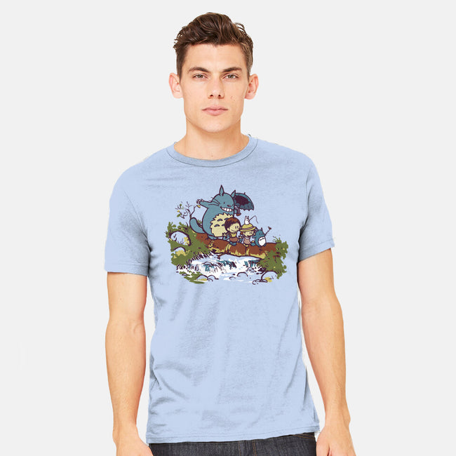 Neighbor And Friends-Mens-Heavyweight-Tee-Arinesart