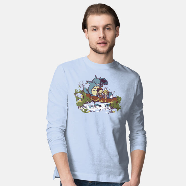 Neighbor And Friends-Mens-Long Sleeved-Tee-Arinesart