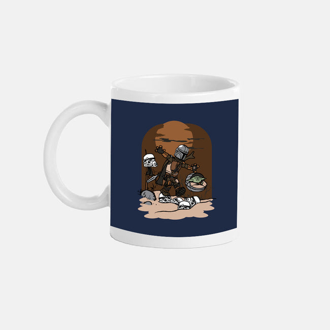 Mando And Grogu-None-Mug-Drinkware-Arinesart