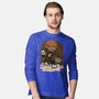 Mando And Grogu-Mens-Long Sleeved-Tee-Arinesart