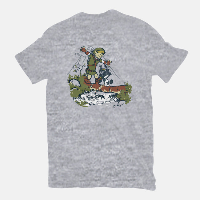 Link And Midna-Mens-Basic-Tee-Arinesart