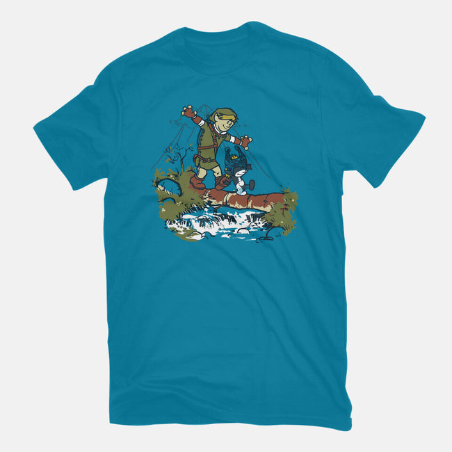 Link And Midna-Womens-Basic-Tee-Arinesart