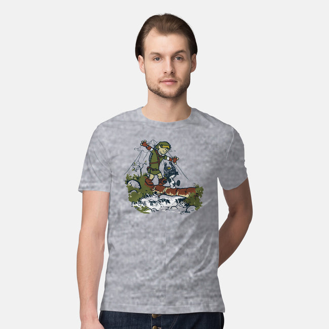 Link And Midna-Mens-Premium-Tee-Arinesart