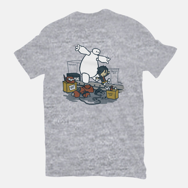 Hiro And Baymax-Womens-Fitted-Tee-Arinesart