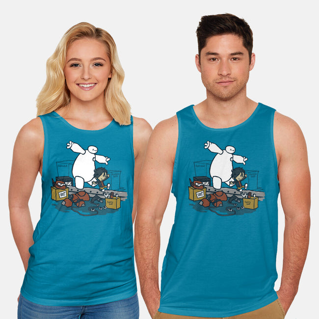 Hiro And Baymax-Unisex-Basic-Tank-Arinesart