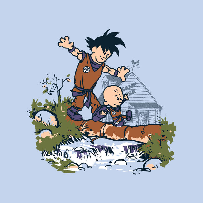 Goku And Krillin-Mens-Heavyweight-Tee-Arinesart