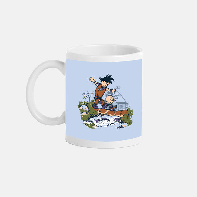 Goku And Krillin-None-Mug-Drinkware-Arinesart