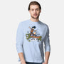 Goku And Krillin-Mens-Long Sleeved-Tee-Arinesart