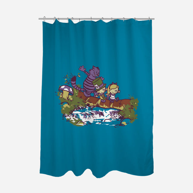 Alice And Friends-None-Polyester-Shower Curtain-Arinesart