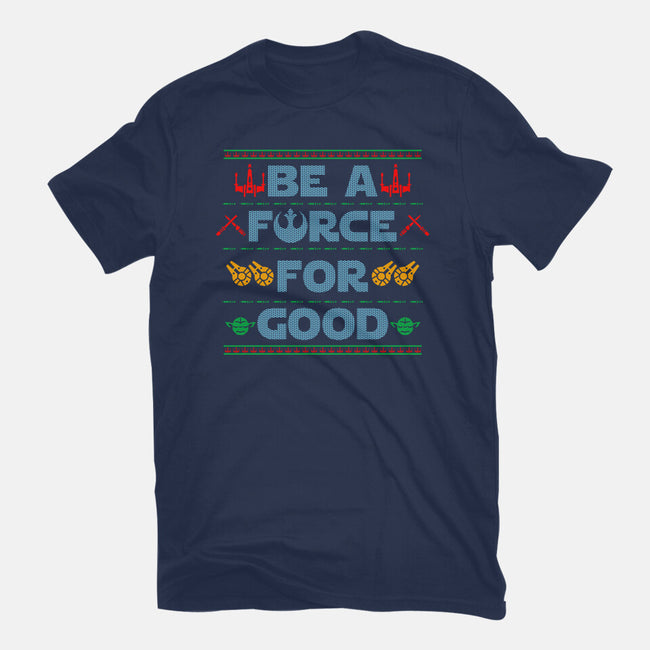 Be A Force For Good-Unisex-Basic-Tee-Boggs Nicolas