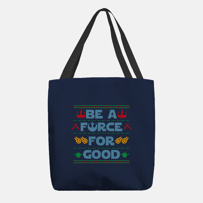 Be A Force For Good-None-Basic Tote-Bag-Boggs Nicolas