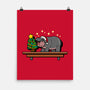 Hippo On The Shelf-None-Matte-Poster-Boggs Nicolas