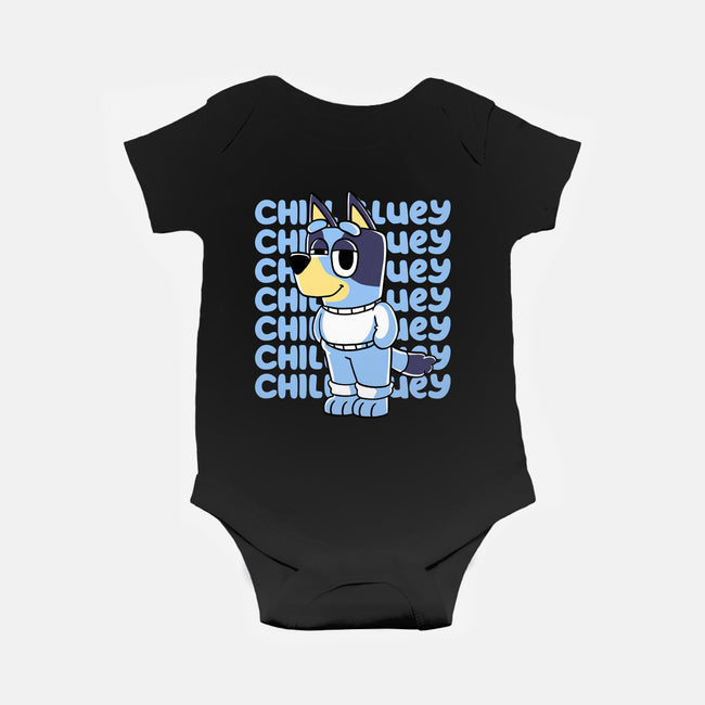 Chill Blue Heeler-Baby-Basic-Onesie-estudiofitas