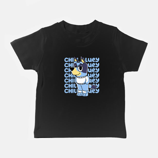 Chill Blue Heeler-Baby-Basic-Tee-estudiofitas