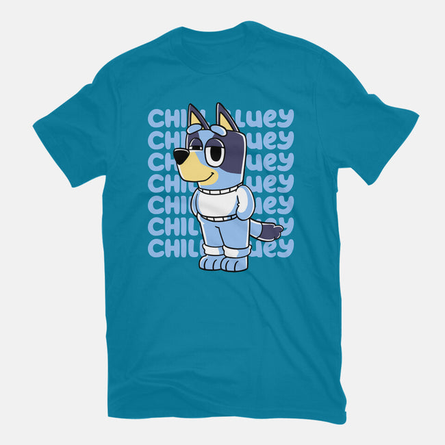 Chill Blue Heeler-Unisex-Basic-Tee-estudiofitas