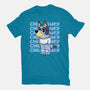 Chill Blue Heeler-Womens-Fitted-Tee-estudiofitas