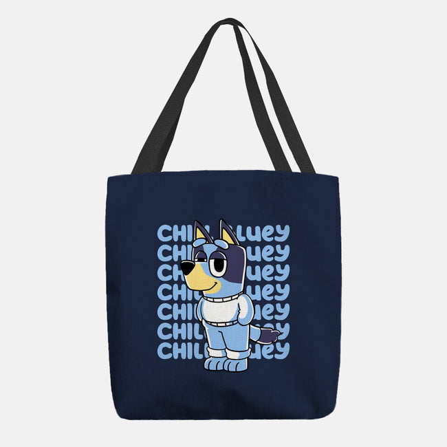 Chill Blue Heeler-None-Basic Tote-Bag-estudiofitas