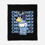 Chill Blue Heeler-None-Fleece-Blanket-estudiofitas