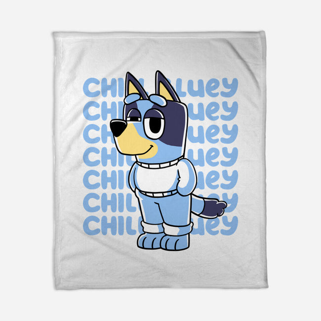 Chill Blue Heeler-None-Fleece-Blanket-estudiofitas