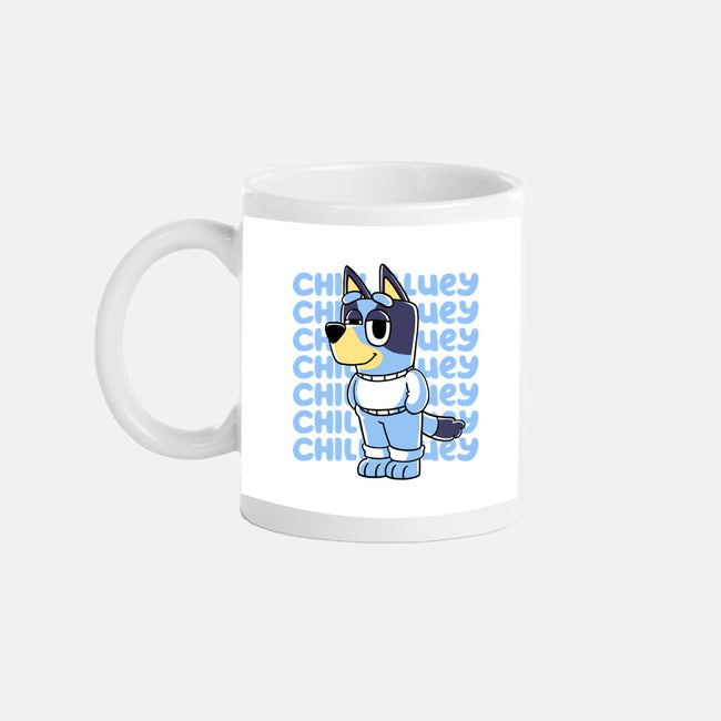 Chill Blue Heeler-None-Mug-Drinkware-estudiofitas