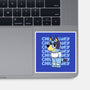 Chill Blue Heeler-None-Glossy-Sticker-estudiofitas