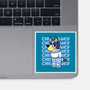 Chill Blue Heeler-None-Glossy-Sticker-estudiofitas