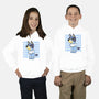 Chill Blue Heeler-Youth-Pullover-Sweatshirt-estudiofitas