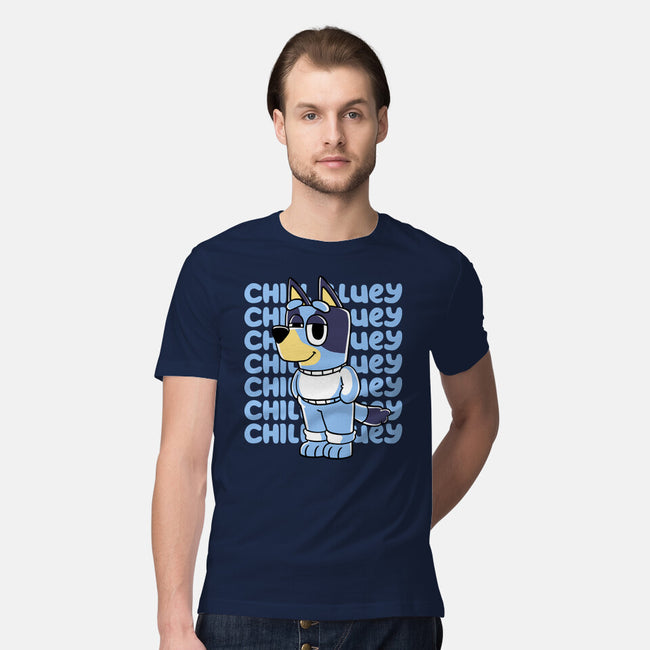 Chill Blue Heeler-Mens-Premium-Tee-estudiofitas